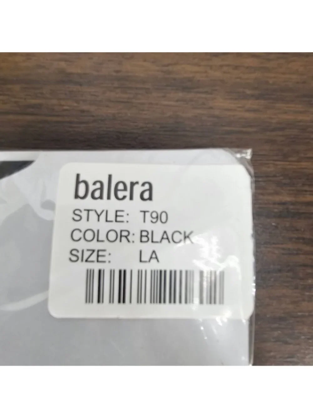Balera Adult Dance Tights Black Size LA Style T90 New